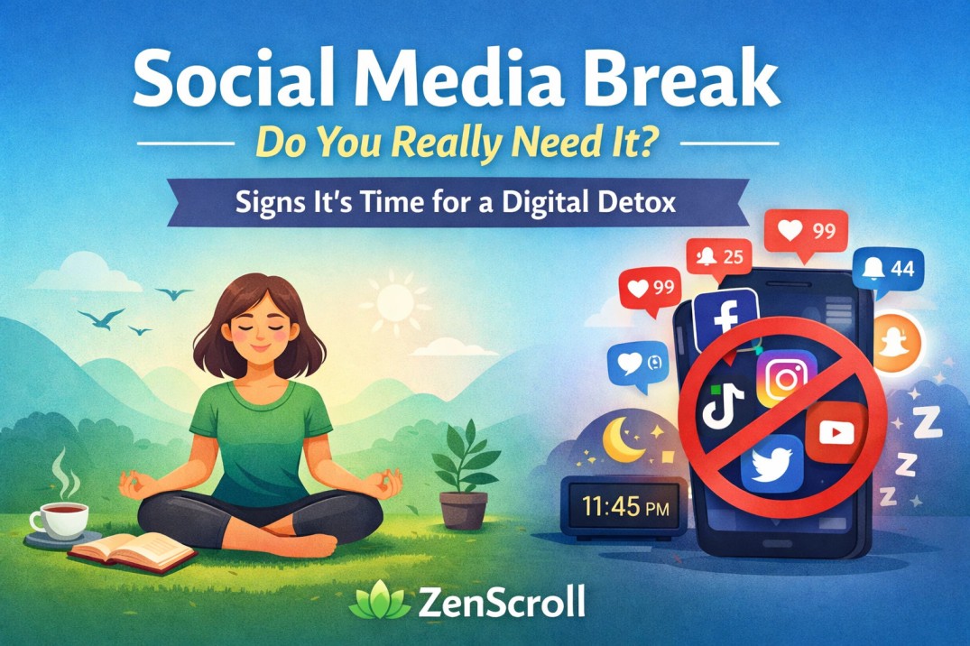 Social Media Break: Do You Really Need It? Signs It’s Time for a Digital Detox